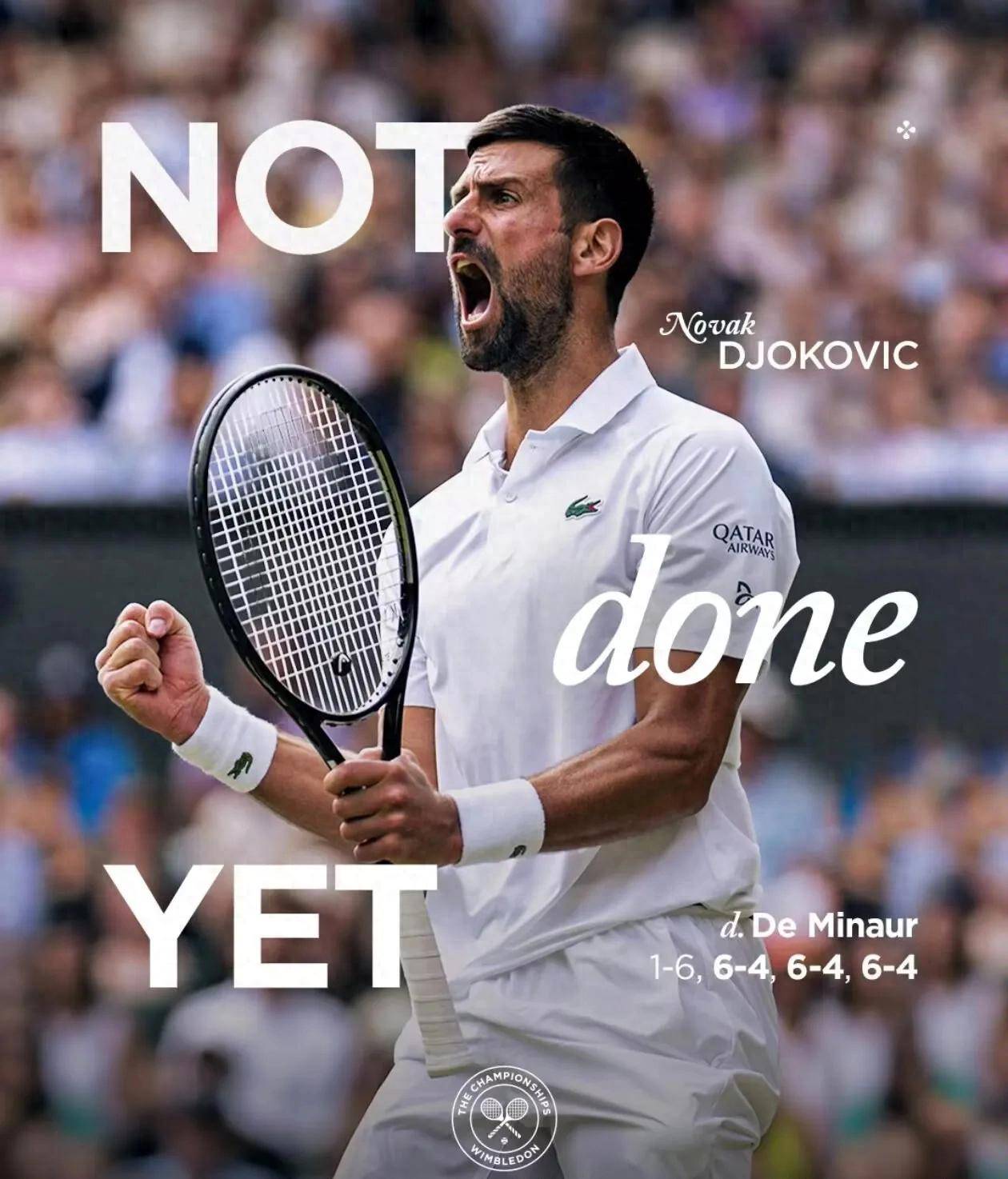 法网横扫拉沃尔杯，德约科维奇惊艳四座