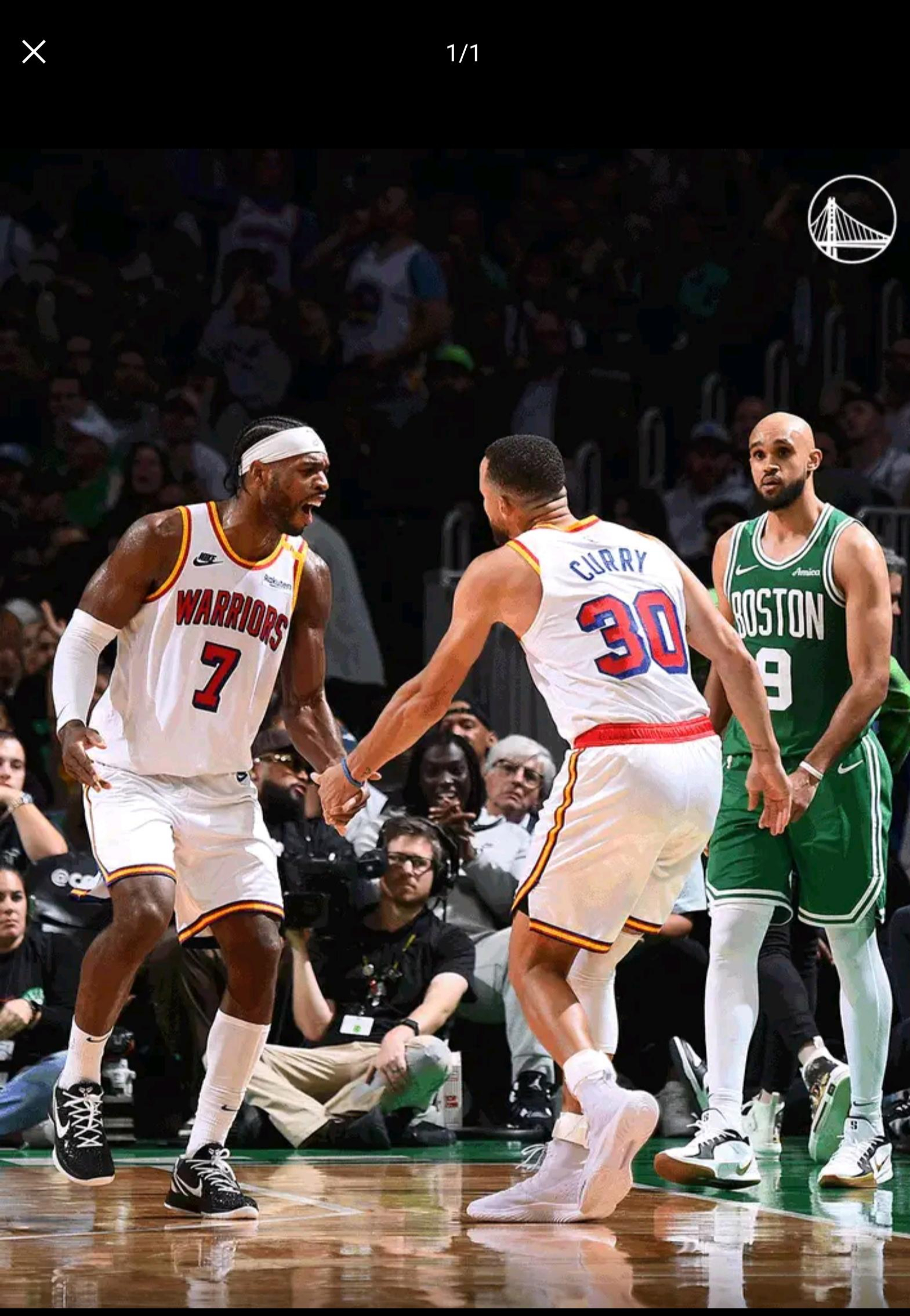 勇士大胜,将与猛龙争夺总冠军 勇士大胜,将与猛龙争夺总冠军